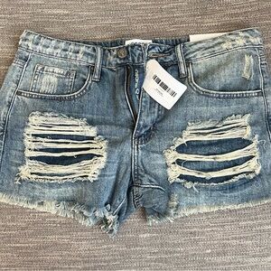 Women’s Distressed Jean shorts